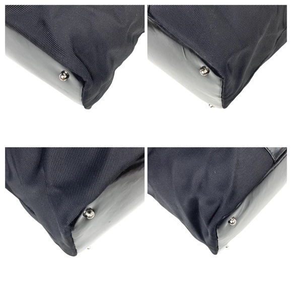 Gucci Bag Handbag tote Black Nylon Bamboo Authentic GUC - Picture 10 of 10